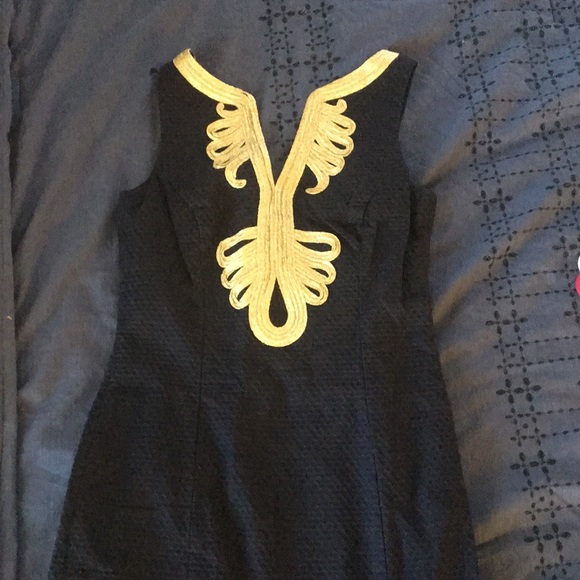 Navy Janice dress - Picture 2 of 3